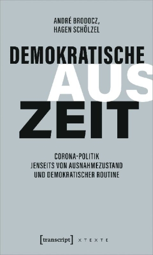 Buchcover und Innenansicht für das Buch: Demokratische Auszeit