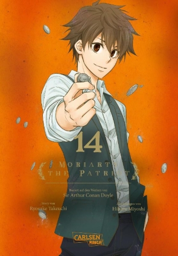 Buchcover und Innenansicht für das Buch: Yuukoku no Moriarty