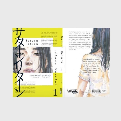 Buchcover und Innenansicht für das Buch: Saturn Return