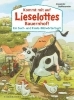 Buchcover und Innenansicht für das Buch: Kommt mit auf Lieselottes Bauernhof!