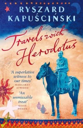 Buchcover und Innenansicht für das Buch: Travels with Herodotus