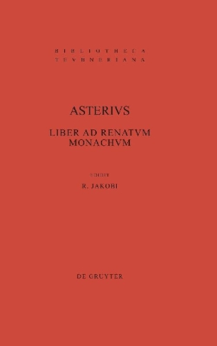 Buchcover und Innenansicht für das Buch: Liber ad Renatum monachum