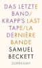 Buchcover und Innenansicht für das Buch: Krapp's Last Tape