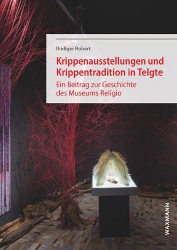 Buchcover und Innenansicht für das Buch: Krippenausstellungen und Krippentradition in Telgte