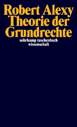 Buchcover und Innenansicht für das Buch: Theorie der Grundrechte