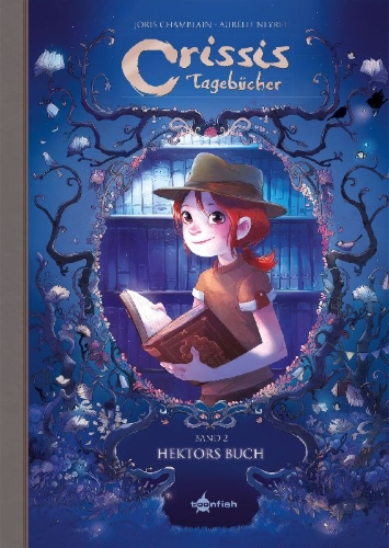Buchcover und Innenansicht für das Buch: Les Carnets de Cerise 2