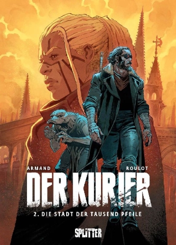 Buchcover und Innenansicht für das Buch: Der Kurier. Band 2