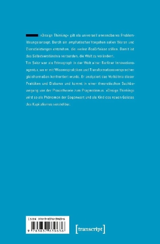 Buchcover und Innenansicht für das Buch: Design Thinking und der neue Geist des Kapitalismus
