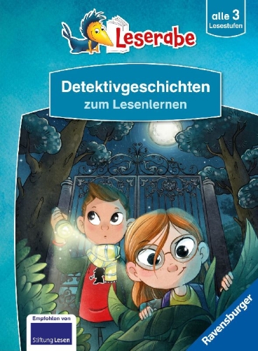 Buchcover und Innenansicht für das Buch: Leserabe Sonderausgaben - Detektivgeschichten zum Lesenlernen
