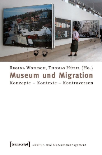 Buchcover und Innenansicht für das Buch: Museum und Migration