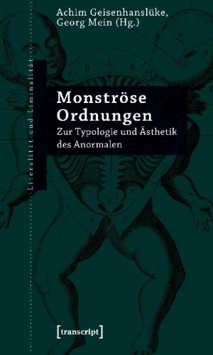 Buchcover und Innenansicht für das Buch: Monströse Ordnungen