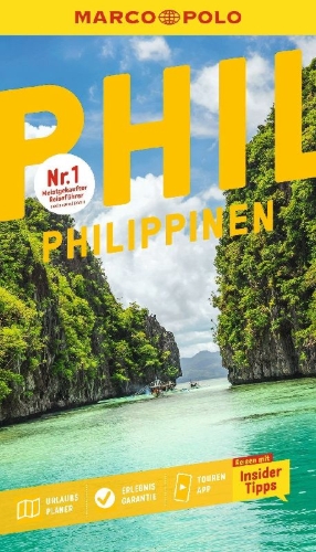 Buchcover und Innenansicht für das Buch: MARCO POLO Reiseführer Philippinen