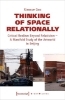 Buchcover und Innenansicht für das Buch: Thinking of Space Relationally