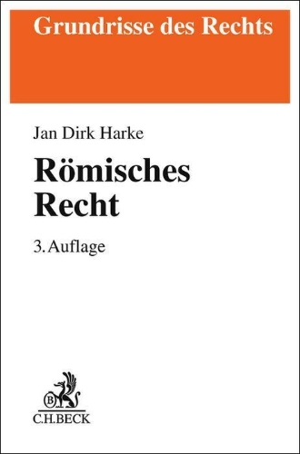 Buchcover und Innenansicht für das Buch: Römisches Recht