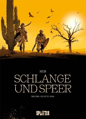 Buchcover und Innenansicht für das Buch: Schlange und Speer. Band 1