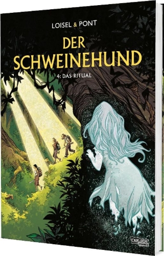 Buchcover und Innenansicht für das Buch: Un Putain de Salopard: Le rituel