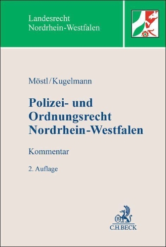 Buchcover und Innenansicht für das Buch: Polizei- und Ordnungsrecht Nordrhein-Westfalen