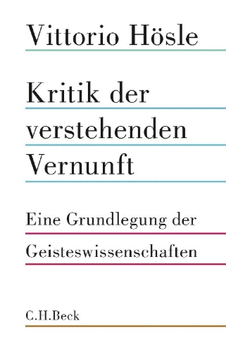 Buchcover und Innenansicht für das Buch: Kritik der verstehenden Vernunft