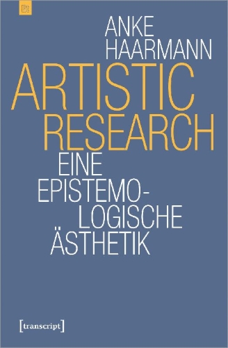 Buchcover und Innenansicht für das Buch: Artistic Research