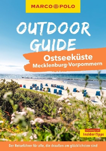 Buchcover und Innenansicht für das Buch: MARCO POLO OUTDOOR GUIDE Reiseführer Ostseeküste Mecklenburg-Vorpommern