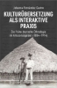 Buchcover und Innenansicht für das Buch: Kulturübersetzung als interaktive Praxis