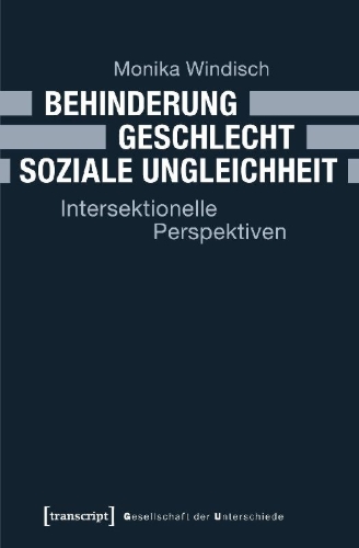 Buchcover und Innenansicht für das Buch: Behinderung - Geschlecht - Soziale Ungleichheit