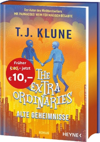Buchcover und Innenansicht für das Buch: The Extraordinaries - Alte Geheimnisse