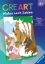 Buchcover und Innenansicht für das Buch: CreArt Malen nach Zahlen ab 5: Pferde