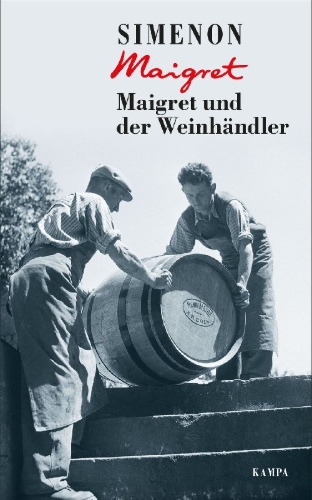 Buchcover und Innenansicht für das Buch: Maigret et le marchand de vin
