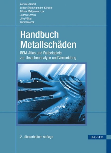 Buchcover und Innenansicht für das Buch: Handbuch Metallschäden