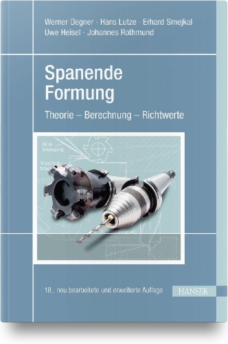 Buchcover und Innenansicht für das Buch: Spanende Formung