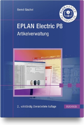 Buchcover und Innenansicht für das Buch: EPLAN Electric P8 Artikelverwaltung