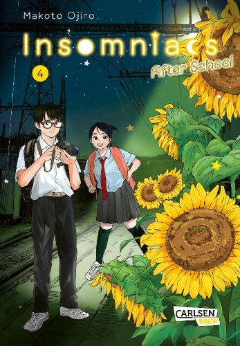 Buchcover und Innenansicht für das Buch: Kimi wa Houkago Insomnia
