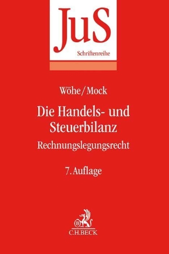 Buchcover und Innenansicht für das Buch: Die Handels- und Steuerbilanz