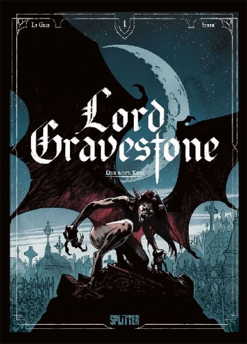 Buchcover und Innenansicht für das Buch: Lord Gravestone. Band 1