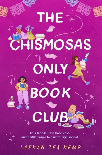 Buchcover und Innenansicht für das Buch: The Chismosas Only Book Club