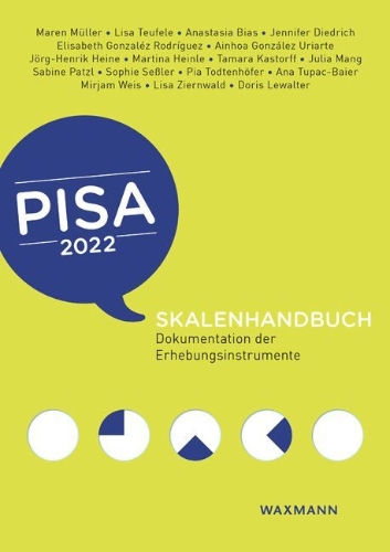 Buchcover und Innenansicht für das Buch: PISA 2022 Skalenhandbuch