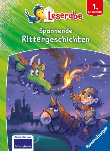 Buchcover und Innenansicht für das Buch: Leserabe Sonderausgaben - Spannende Rittergeschichten