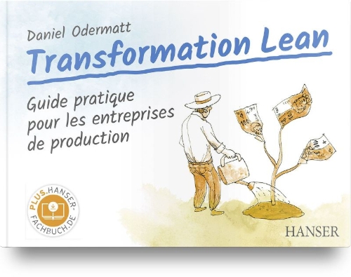 Buchcover und Innenansicht für das Buch: Transformation Lean