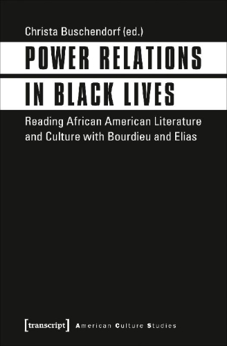 Buchcover und Innenansicht für das Buch: Power Relations in Black Lives