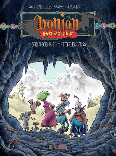 Buchcover und Innenansicht für das Buch: Donjon Monster 15