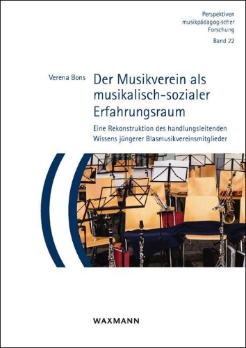Buchcover und Innenansicht für das Buch: Der Musikverein als musikalisch-sozialer Erfahrungsraum