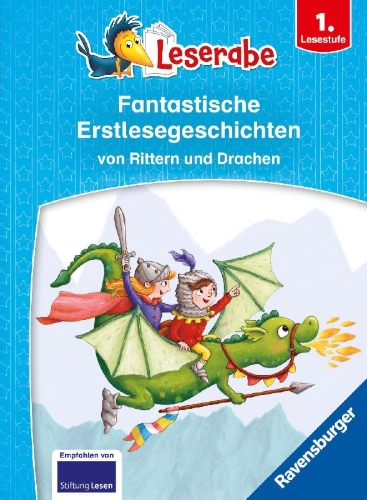 Buchcover und Innenansicht für das Buch: Leserabe Sonderausgaben - Fantastische Erstlesegeschichten von Rittern und Drachen