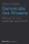 Buchcover und Innenansicht für das Buch: Demokratie des Wissens