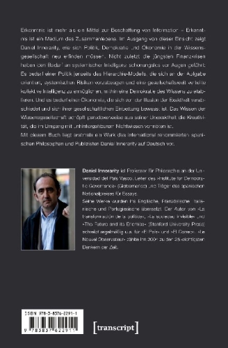 Buchcover und Innenansicht für das Buch: Demokratie des Wissens