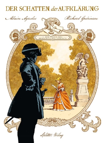 Buchcover und Innenansicht für das Buch: L'ombre des lumières 1