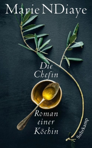 Buchcover und Innenansicht für das Buch: La Cheffe, roman d'une cuisinière