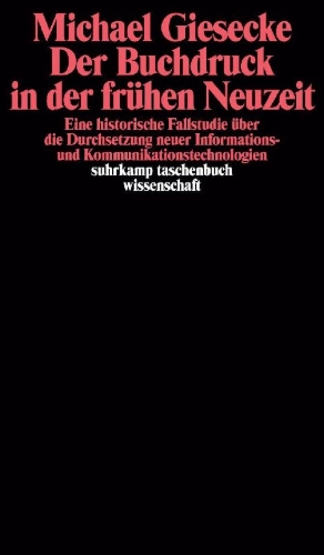 Buchcover und Innenansicht für das Buch: Der Buchdruck in der frühen Neuzeit