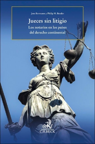 Buchcover und Innenansicht für das Buch: Jueces sin litigio