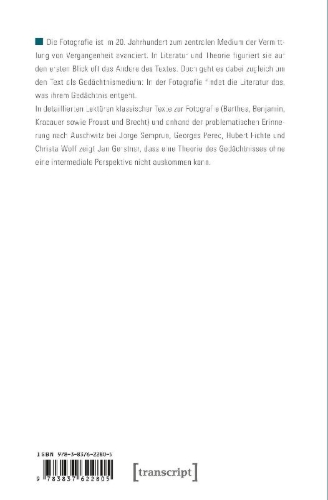 Buchcover und Innenansicht für das Buch: Das andere Gedächtnis